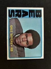 1972 Topps Football Gale Sayers #110 HOF Chicago Bears Excellent