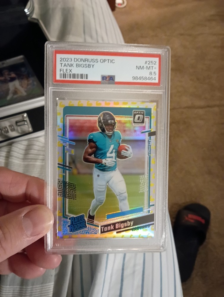 Tank Bigsby Flex Optic Rated Rookie /149 . PSA 8.5.