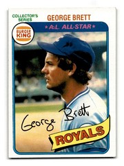 George Brett 1980 Topps Burger King Pitch, Hit & Run #13 Vintage EX-MINT