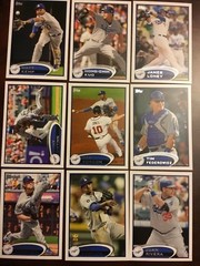 2012 Topps LOS ANGELES DODGERS Complete Team Set Series 1&2 w 20 Cards LOOK !