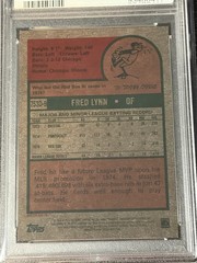 2024 Topps Heritage 1975 Topps in 3D SSP Fred Lynn #753D-9 Red Sox PSA 10