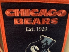 NFL Chicago Bears Heritage Pennant Banner Winning Streak 31 1/2×7 7/8in