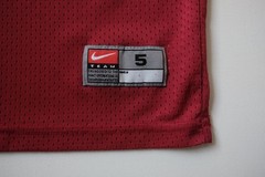 NIKE VTG Y2K RETRO OU SOONERS OKLAHOMA FOOTBALL #14 RED JERSEY SZ 5T