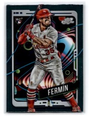 2024 Topps Chrome Cosmic Jose Fermin RC #70 Cardinals