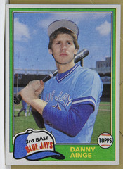 1981 Topps #727 Danny Ainge Rookie Card
