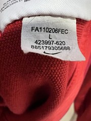 Arsenal FC Nike Full Zip Track Jacket 2011-2012 Size Large -423997-620