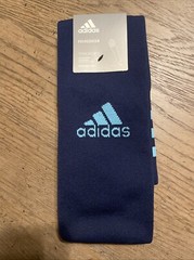 BNIP ADIDAS 2020-21 WALES NAVY/BABY BLUE GK ISSUE SOCKS LG US SZ 10-12