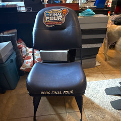 Spec Seats 2006 NCAA Final Four Indianapolis Blue Folding Stadium Chair