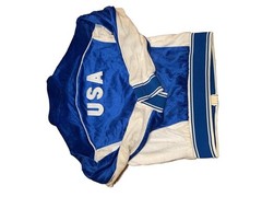 RARE 1980 Levi&rsquo;s Olympic USA Track Jacket Under License L.A. Committee