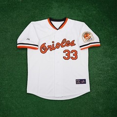Eddie Murray 1984 Baltimore Orioles Men&rsquo;s Cooperstown 30th Home White Jersey