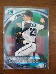 2020 Bowman Chrome Max Meyer Glimpses of Greatness #GOG-MM RC-Marlins