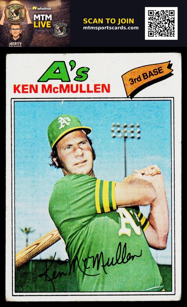 1977 Topps #181 Ken McMullen