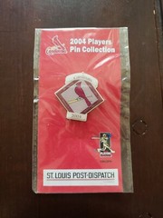 2004 Cardinals Players Pin Collection St. Louis Post-Dispatch