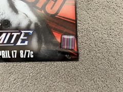 AEW Dynamite Will Ospreay vs Claudio Castagnoli 12&Prime;x18&Prime; Limited Poster [9 of 10]