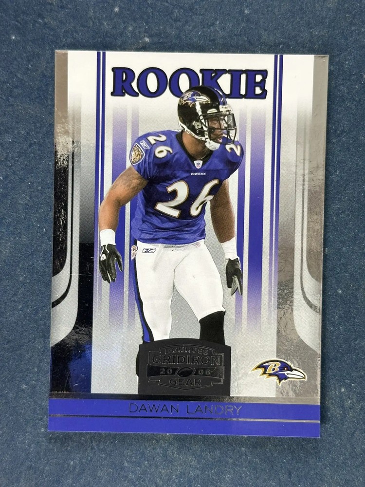 2006 Donruss Gridiron Gear #132 Dawan Landry Ravens /599