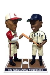 Satchel Paige Josh Gibson 1942 Negro Leagues World Series Bobblehead Monarchs