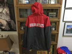 Ohio State Buckeyes Colosseum Red/Gray Full Zip Windbreaker Jacket SZ XL – Cool