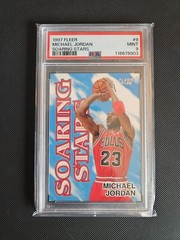 1997 FLEER SOARING STARS #9 MICHAEL JORDAN PSA 9 MINT!