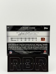 2025 Topps Chrome Black Ja&rsquo;Marr Chase #24 Cincinnati Bengals Football Base