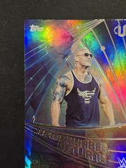 2025 Topps Universe WWE The Rock Remarkable Returns WWE Legends #RRE-1