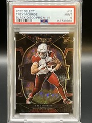 2022 Panini Select Concourse Black Disco 1/1 #11 TREY MCBRIDE PSA 9 ONE OF ONE