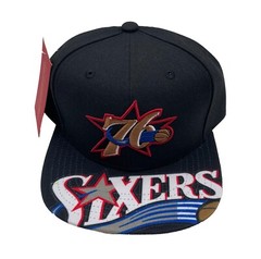 Mitchell & Ness Philadelphia 76ers Swingman Pop HWC Adjustable Snapback Hat Cap