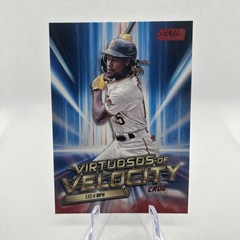 2023 Topps Stadium Club – Virtuosos of Velocity Oneil Cruz #VV-13 Red