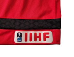 Nike Team Canada Connolly IIHF Hockey Jersey Large Red Black Sewn Stitched EUC