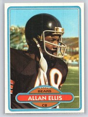 1980 Topps #63 Allan Ellis – Chicago Bears