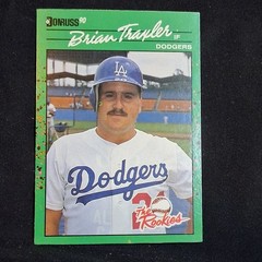1990 Leaf Donruss 90 The Rookies Brian Traxler Dodgers