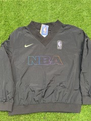 Nike NBA Team 31 Women&rsquo;s Woven Long-Sleeve V-Neck Top HM6362-010 Size Small WNBA