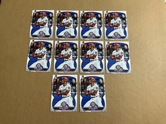 2023 Bowman Draft BD-15 Elijah Green 10 Card Lot Washington Nationals