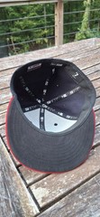 Atlanta Braves MLB Hat Cap New Era 59Fifty Size 7 Red and Navy