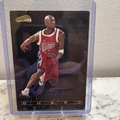 1996 The Score Board All Sport Plus #150/#185 Kobe Bryant Rookie Card Combo