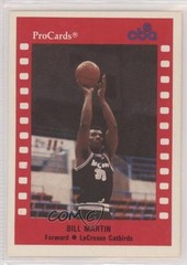 1990-91 ProCards CBA Bill Martin #62 0q3