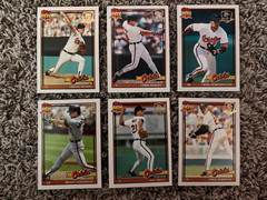 1991 Topps Desert Shield Baltimore Orioles Almost Complete Set – 30/32 Cards