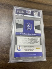 2018 Panini World Cup Prizm Ousmane Dembele 018/199 bule