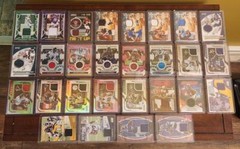 NFL Patch/Jersey/Memorabilia Cards. You Pick The Card. Random Years & Players