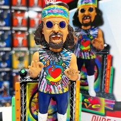 MICK FOLEY « Dude Love » Wrestling WWE WWF Legend Exclusive Bobblehead