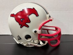 SMU Mustangs Mini Speed Replica Helmet NCAA Miniature F002