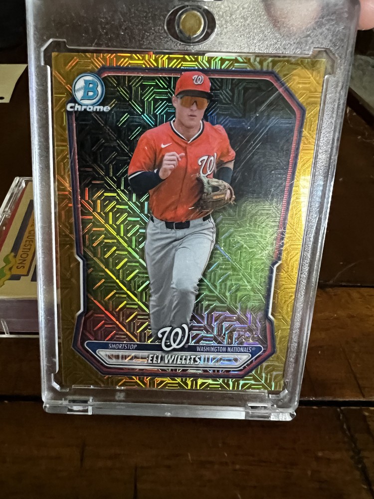Eli Willits Bowman Mega Gold /50