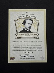 2026 Upper Deck Goodwin Champions Pyotr ILyich Tchaikovsky Composer Red Rainbow