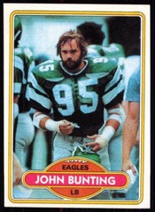 1980 Topps John Bunting Philadelphia Eagles #251