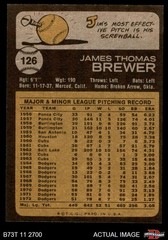 1973 Topps #126 Jim Brewer Dodgers 5 – EX