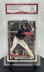 2024 Bowman Draft Walker Jenkins Twins 1st Bowman Rookie Card #BP-43 Gem Mint 10