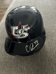 Caden Bodine Coastal Carolina SIGNED TEAM USA MINI HELMET BECKETT AUTHENTIC BAS