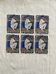 2024 Bowman Draft Paper Rafe Schlesinger Cleveland Guardians #BD-143 6 Card Lot