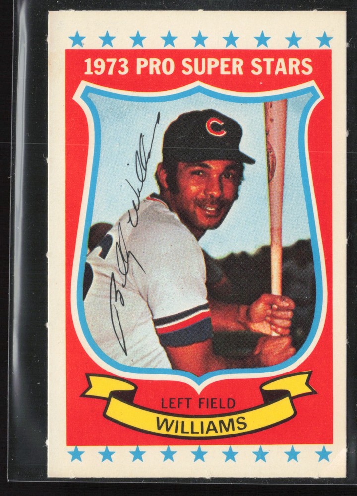 1973 Kellogg&rsquo;s Pro Super Stars #10 Billy Williams