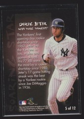 1997 FLEER SOARING STARS GLOWING REAL #5 DEREK JETER YANKEES SSP