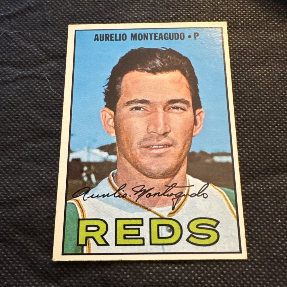 1967 Topps #453 Aurelio Monteagudo. Excellent condition.
